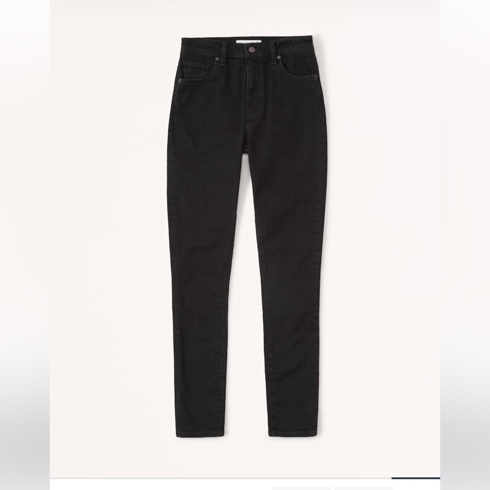 Abercrombie & Fitch The Super Skinny High Rise Curve Love Jean